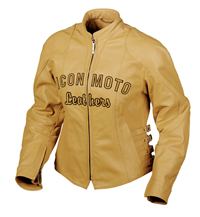 Icon Bombshell Tan Leather Jacket